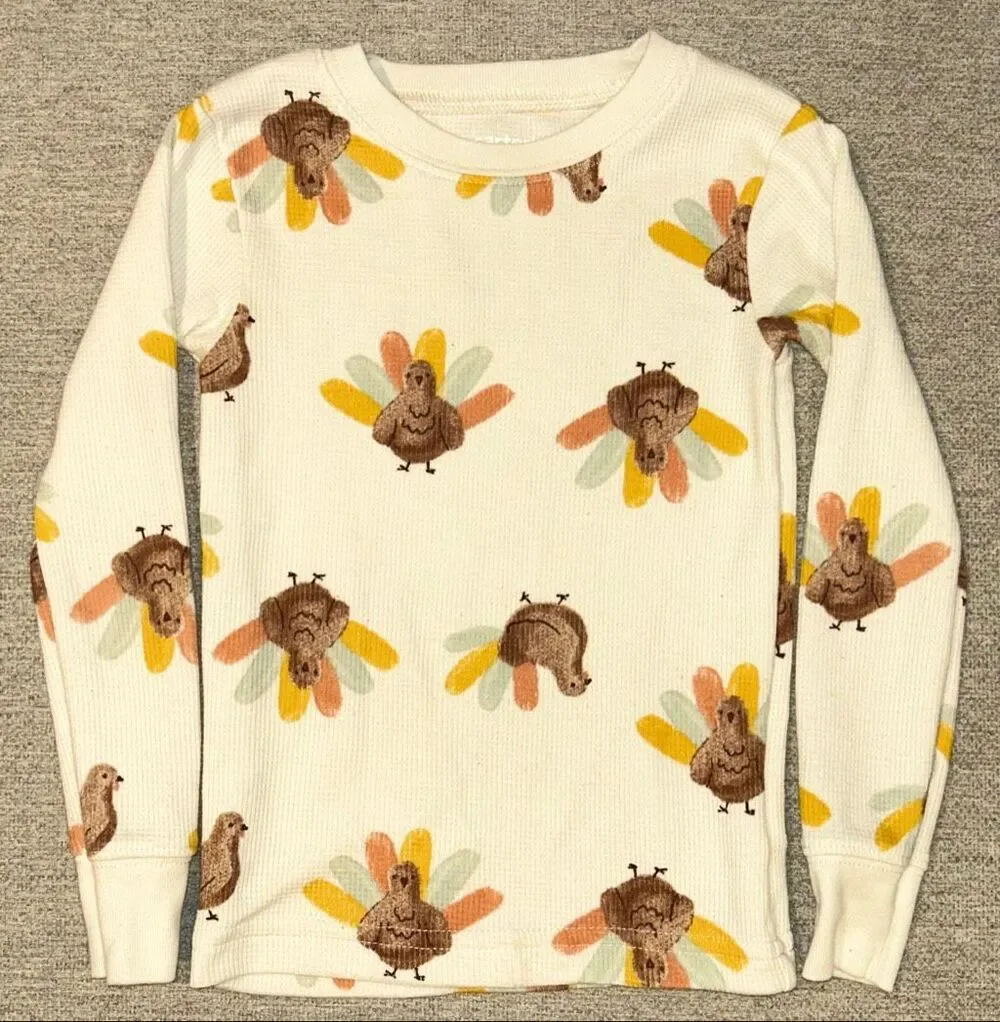Carters Thanksgiving pajamas size 3T